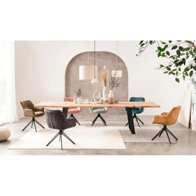 HOME AFFAIRE Hudson Rechteckiger Ausziehbarer Esstisch - Esstisch HOME AFFAIRE Hudson Rechteckiger Ausziehbarer Esstisch - Esstisch