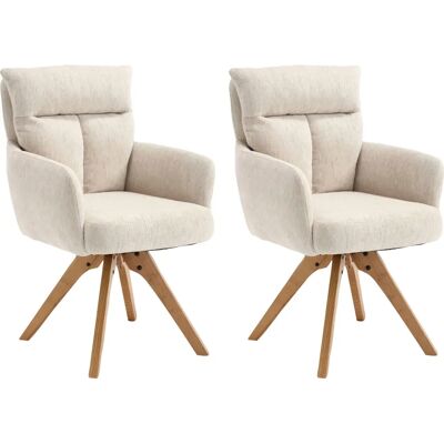 HOME AFFAIRE Monaco Beige gepolsterter Esszimmerstuhl - Stuhl HOME AFFAIRE Monaco Beige gepolsterter Esszimmerstuhl - Stuhl