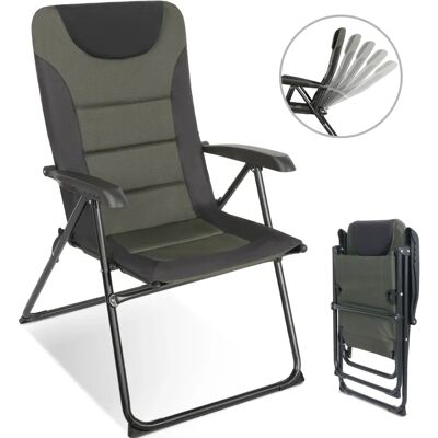 Silla de camping Homecall - Modelo 30045 - Ajustable en 5 posiciones - Interior y exterior Silla de camping Homecall - Modelo 30045 - Ajustable en 5 posiciones - Interior y exterior