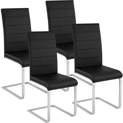 Tectake 402553 restaurant/dining chair - black Tectake 402553 restaurant/dining chair - black