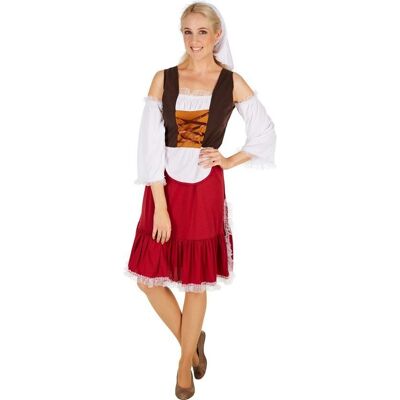 TecTake GmbH Medieval Maid Costume - XXL TecTake GmbH Medieval Maid Costume - XXL