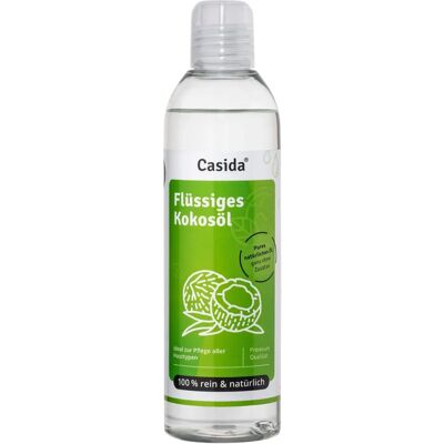 Casida Huile de Coco liquide pure et naturelle 250 ml - Publicité Casida Huile de Coco liquide pure et naturelle 250 ml - Publicité