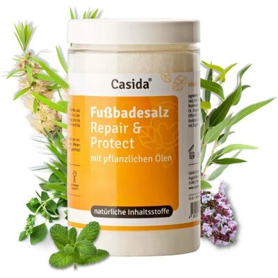 Casida Repair & Protect Fußbadesalz – Pflege bei Fuß- und Nagelpilz Casida Repair & Protect Fußbadesalz – Pflege bei Fuß- und Nagelpilz