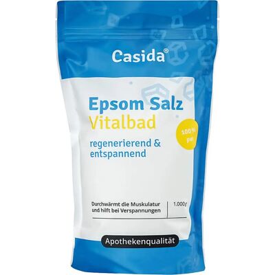 Casida Sel d'Epsom Bain - Sel de bain - Publicité Casida Sel d'Epsom Bain - Sel de bain - Publicité
