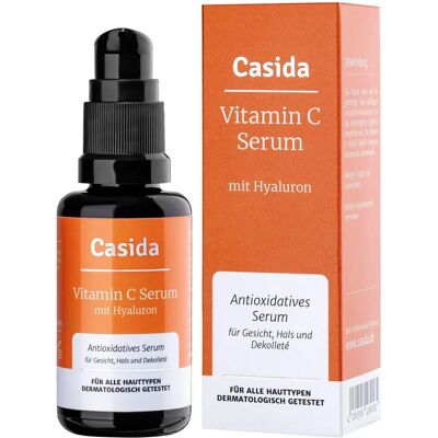 Casida Vitamin C Serum Hyaluron - Gesichtsserum Casida Vitamin C Serum Hyaluron - Gesichtsserum