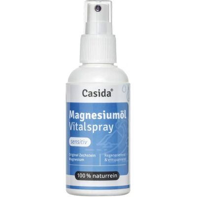 Casida Magnesiumöl Vitalspray sensitiv Zechstein - Massage & Hautpflege Casida Magnesiumöl Vitalspray sensitiv Zechstein - Massage & Hautpflege