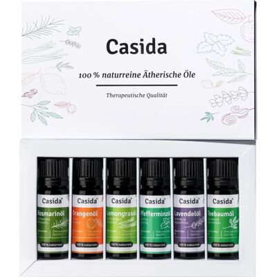 Casida Lavendel Pfefferminz Rosmarin Aromatherapie-Set Casida Lavendel Pfefferminz Rosmarin Aromatherapie-Set