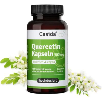 Casida GmbH Quercetin Kapseln - Hochdosiert - 90 St Casida GmbH Quercetin Kapseln - Hochdosiert - 90 St