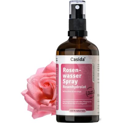 Casida GmbH Rosenwasser Spray Bio 100 ml - Gesicht & Körper Spray Casida GmbH Rosenwasser Spray Bio 100 ml - Gesicht & Körper Spray