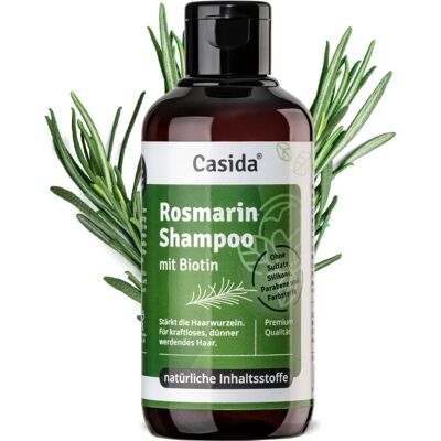 ROSMARIN Biotin Shampoo - Pflege bei empfindlicher Kopfhaut ROSMARIN Biotin Shampoo - Pflege bei empfindlicher Kopfhaut