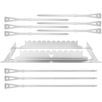FENNEK DFW0026.66.001 Outdoor Barbecue-Grillspieße - Edelstahl-Set FENNEK DFW0026.66.001 Outdoor Barbecue-Grillspieße - Edelstahl-Set