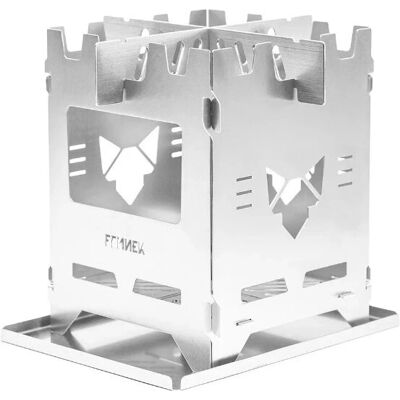 FENNEK - DFW0035.66.001 - Silber - Edelstahl - Outdoor-Grill FENNEK - DFW0035.66.001 - Silber - Edelstahl - Outdoor-Grill