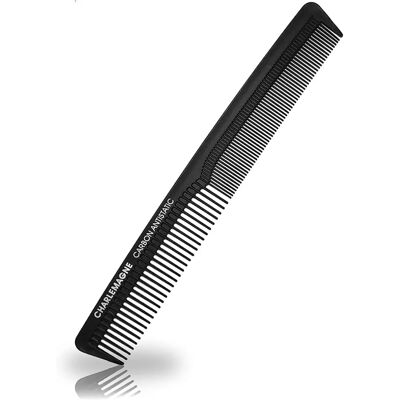 Pettine in Carbone Premium Charlemagne - Per Capelli e Cura del Cuoio Capelluto Pettine in Carbone Premium Charlemagne - Per Capelli e Cura del Cuoio Capelluto
