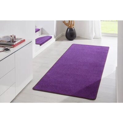 Hanse Home Fancy Carpet - 80x200cm - Purple - Durable Synthetic Fibers - Indoor Use Hanse Home Fancy Carpet - 80x200cm - Purple - Durable Synthetic Fibers - Indoor Use