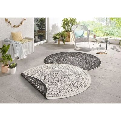 NORTHRUGS Porto Wendeteppich - Round Reversible Rug - UV Resistant NORTHRUGS Porto Wendeteppich - Round Reversible Rug - UV Resistant