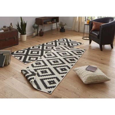 NORTHRUGS Tapis Extérieur Malta - Résistant aux intempéries, Double face, 80x350cm - Publicité NORTHRUGS Tapis Extérieur Malta - Résistant aux intempéries, Double face, 80x350cm - Publicité