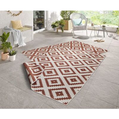 NORTHRUGS Malta Reversible Rug - Weatherproof, 120x170cm, orange NORTHRUGS Malta Reversible Rug - Weatherproof, 120x170cm, orange