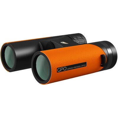 Jumelles GPO Passion ED 10x32 - Orange/Noir - Publicité Jumelles GPO Passion ED 10x32 - Orange/Noir - Publicité