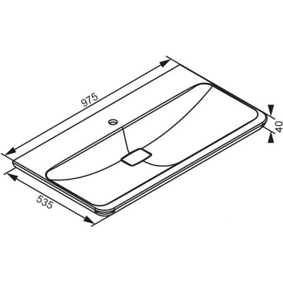 Lanzet M9 Badmöbel Set 4-teilig, 100cm breit, Weiß - Badmöbel Lanzet M9 Badmöbel Set 4-teilig, 100cm breit, Weiß - Badmöbel