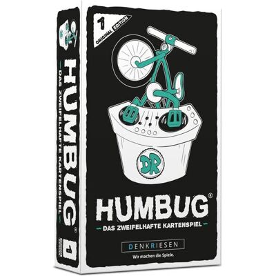 Denkriesen HUMBUG Kartenspiel - Kreatives Bluffspiel für Familie Denkriesen HUMBUG Kartenspiel - Kreatives Bluffspiel für Familie