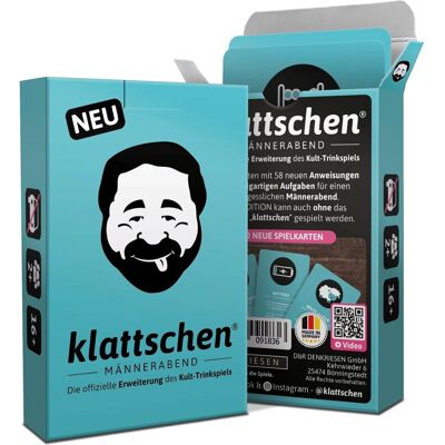 DENKRIESEN Klattschen - Soirée entre hommes - Jeu de fête - 45 min - Publicité DENKRIESEN Klattschen - Soirée entre hommes - Jeu de fête - 45 min - Publicité