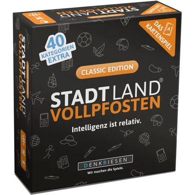 Denkriesen Stadt Land Vollpfosten - Gesellschaftsspiel - Stadt Land Vollpfosten Denkriesen Stadt Land Vollpfosten - Gesellschaftsspiel - Stadt Land Vollpfosten