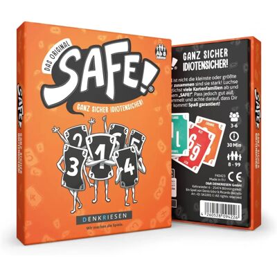 D&R DENKRIESEN Safe! Familienspiel - Kartenspiel D&R DENKRIESEN Safe! Familienspiel - Kartenspiel