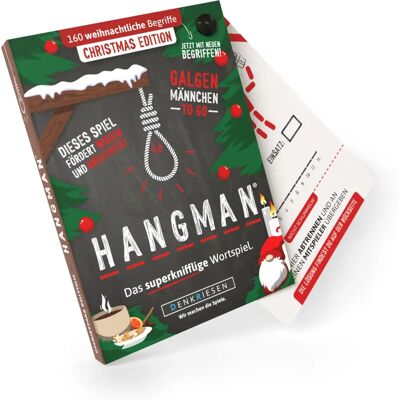 D&R DENKRIESEN GmbH Denkriesen - Hangman - Christmas Edition - 'Alle Jahre Wieder'. D&R DENKRIESEN GmbH Denkriesen - Hangman - Christmas Edition - 'Alle Jahre Wieder'.