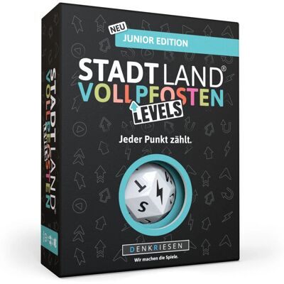 Denkriesen STADTLAND VOLLPFOSTEN Levels Junior Card game expansion - Kartenspiel-Erweiterung Denkriesen STADTLAND VOLLPFOSTEN Levels Junior Card game expansion - Kartenspiel-Erweiterung
