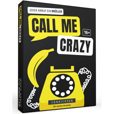 DENKRIESEN Call Me Crazy Kartenspiel - Herausforderung & Streiche DENKRIESEN Call Me Crazy Kartenspiel - Herausforderung & Streiche