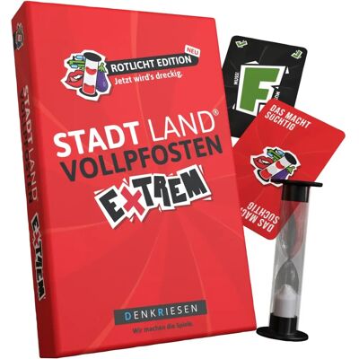 D&R DENKRIESEN GmbH Denkriesen - Stadt Land Vollpfosten - Extrem - Rotlicht Edition - Jetzt Wird'S Dreckig. D&R DENKRIESEN GmbH Denkriesen - Stadt Land Vollpfosten - Extrem - Rotlicht Edition - Jetzt Wird'S Dreckig.