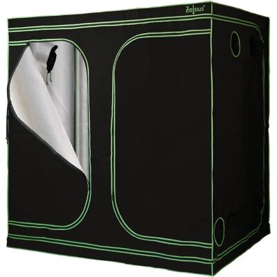 Tenda di coltivazione Zelsius 240 x 120 x 200 cm - Spazio riflettente interno Tenda di coltivazione Zelsius 240 x 120 x 200 cm - Spazio riflettente interno