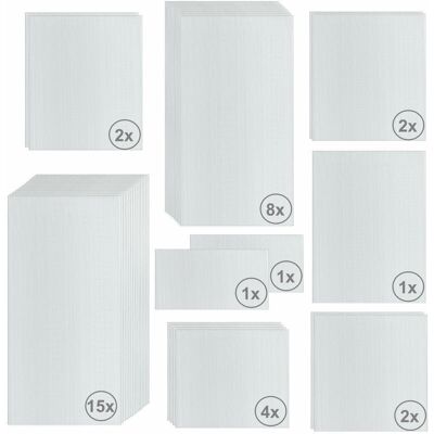 Zelsius - Hohlkammerstegplatten - 6 mm - 36 piezas - Paneles Zelsius - Hohlkammerstegplatten - 6 mm - 36 piezas - Paneles