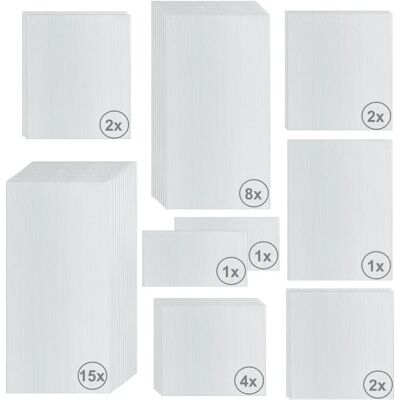 Zelsius - Hohlkammerstegplatten - 6 mm - 36 Stk - Platten Zelsius - Hohlkammerstegplatten - 6 mm - 36 Stk - Platten