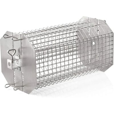 BBQ-Toro Panier en Acier Inoxydable Réglable - Accessoire de Gril - Publicité BBQ-Toro Panier en Acier Inoxydable Réglable - Accessoire de Gril - Publicité