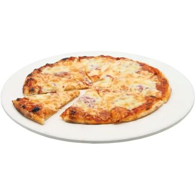 Pierre à pizza BBQ-Toro - Ø 38cm pour grills et fours - Publicité Pierre à pizza BBQ-Toro - Ø 38cm pour grills et fours - Publicité
