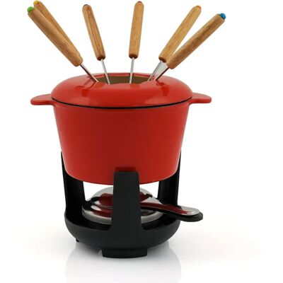 BBQ-Toro AB974671 - 1 L - vermelho - conjunto de fondue BBQ-Toro AB974671 - 1 L - vermelho - conjunto de fondue