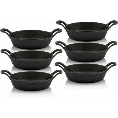 BBQ-Toro - 6er Servierpfännchen-Set Ø16 BBQ-Toro - 6er Servierpfännchen-Set Ø16