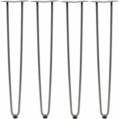 Piedi per tavolo Zelsius 4 a forcella, acciaio, 71cm Piedi per tavolo Zelsius 4 a forcella, acciaio, 71cm