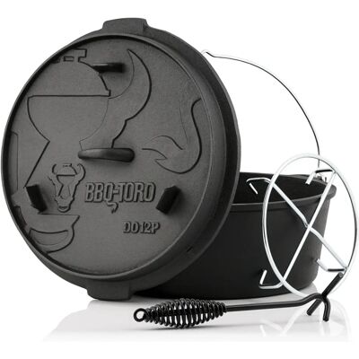 BBQ-Toro - DO12PX - 13,6 L - Ghisa - Dutch Oven BBQ-Toro - DO12PX - 13,6 L - Ghisa - Dutch Oven