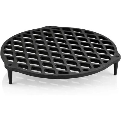BBQ-Toro Griglia in Ghisa Impilabile - Accessorio per Olandese 12 QT BBQ-Toro Griglia in Ghisa Impilabile - Accessorio per Olandese 12 QT
