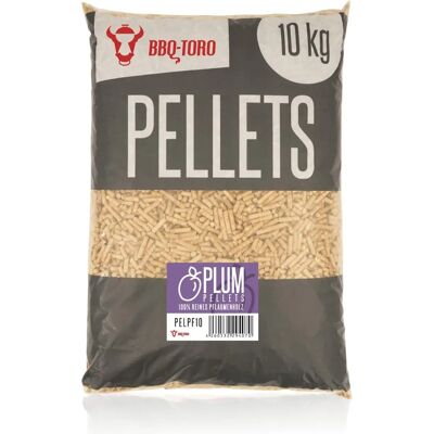 Pellet di prugna BBQ-Toro - 10kg Legno naturale per griglia Pellet di prugna BBQ-Toro - 10kg Legno naturale per griglia