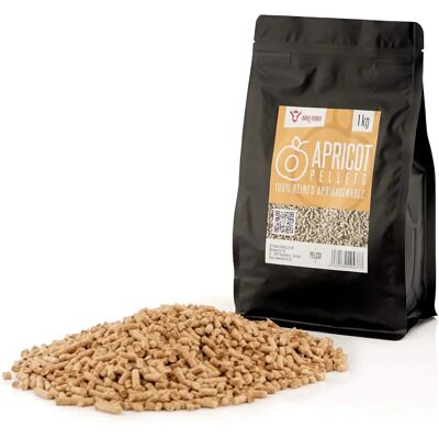 BBQ-Toro - Apricot Pellets - Aprikosenholz - 1 kg - Pellets BBQ-Toro - Apricot Pellets - Aprikosenholz - 1 kg - Pellets