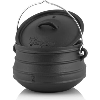 BBQ-Toro - Potjie #2 - 6 L - ghisa - Dutch oven BBQ-Toro - Potjie #2 - 6 L - ghisa - Dutch oven