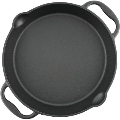BBQ-Toro - Cast iron grill pan Ø 20 cm - preseasoned - Grill pan BBQ-Toro - Cast iron grill pan Ø 20 cm - preseasoned - Grill pan
