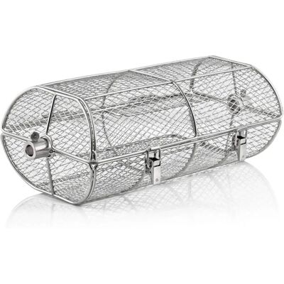BBQ-Toro Cesta de acero inoxidable para asador giratorio 15mm BBQ-Toro Cesta de acero inoxidable para asador giratorio 15mm