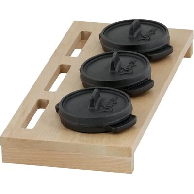 BBQ-Toro - Mini Dutch Oven - Ø11 cm - 3 pcs - Dutch Oven Set BBQ-Toro - Mini Dutch Oven - Ø11 cm - 3 pcs - Dutch Oven Set