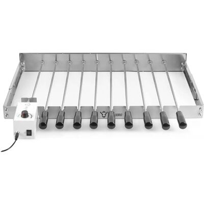 Bbq-toro Edelstahl Grillaufsatz mit 10 Spießen - Zubehör Bbq-toro Edelstahl Grillaufsatz mit 10 Spießen - Zubehör