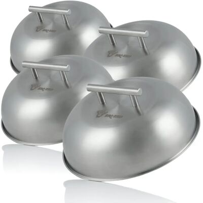 BBQ-TORO Campana in acciaio inox - Ø 23cm - Versatile BBQ-TORO Campana in acciaio inox - Ø 23cm - Versatile