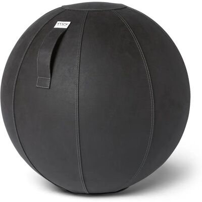 VLUV Vega Veganer Sitzball - Ergonomisch, 60-65cm, Schwarz VLUV Vega Veganer Sitzball - Ergonomisch, 60-65cm, Schwarz